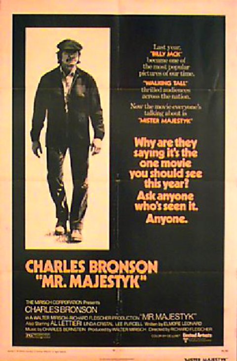 Mr. Majestyk Original 1974 U.S. One Sheet Movie Poster