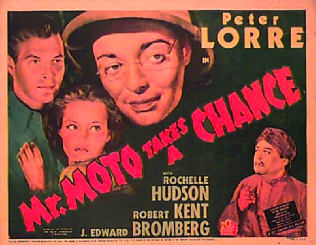 Mr. Moto Takes a Chance Original 1938 U.S. Title Card Posteritati