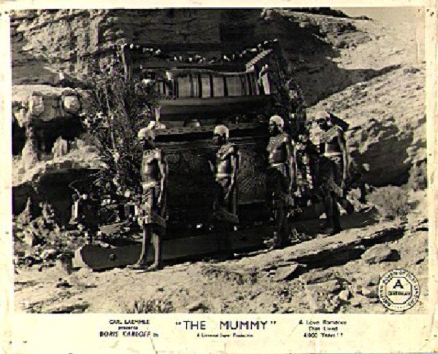 The Mummy Original 1932 British Silver Gelatin Single-Weight Photo