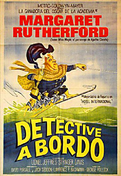Murder Ahoy Original 1964 Argentine Movie Poster