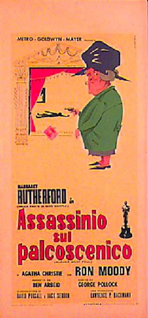 Murder Most Foul Original 1964 Italian Locandina Movie Poster