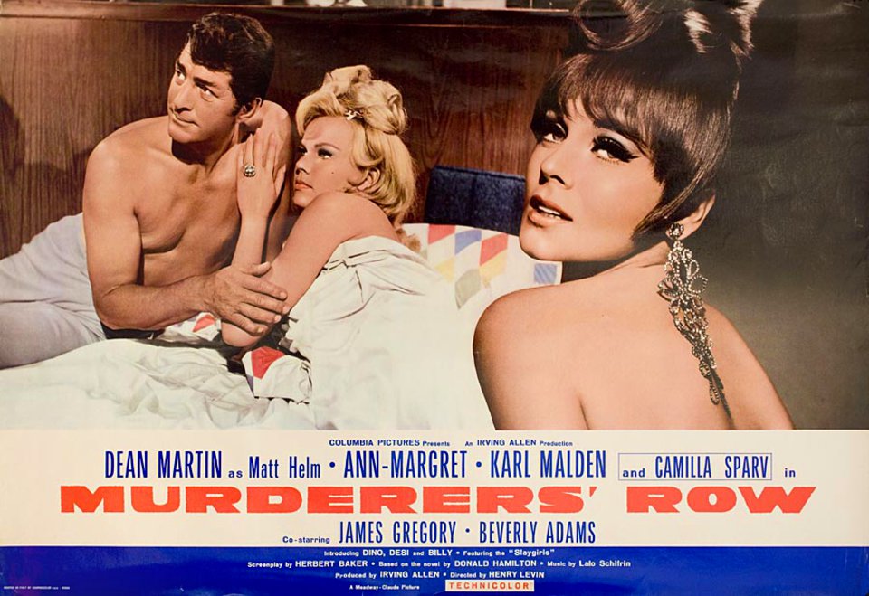 Murderers' Row Original 1969 Italian Fotobusta Movie Poster