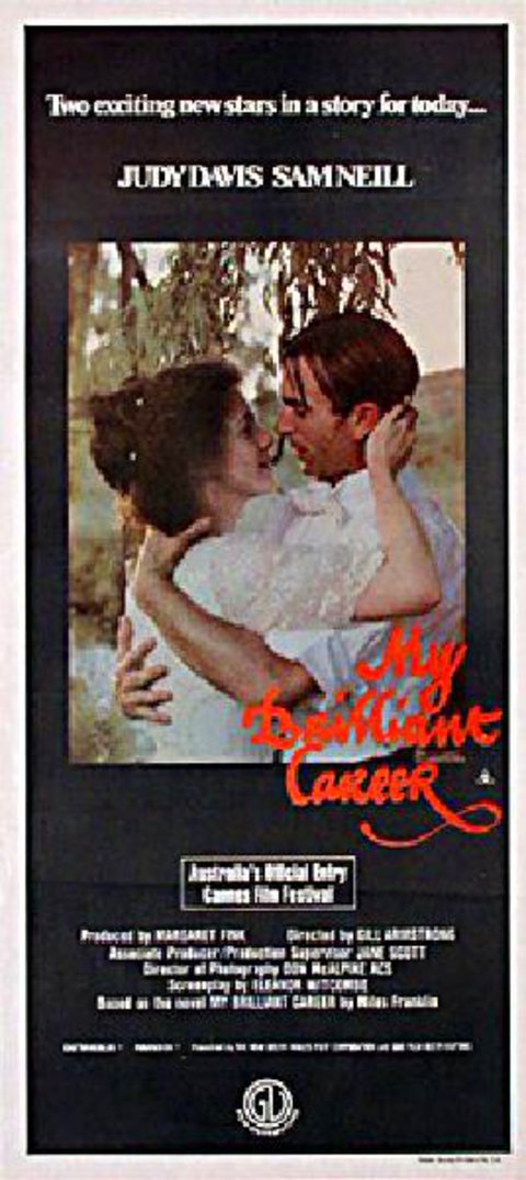 My Brilliant Career Original 1979 Australian Daybill Movie Poster