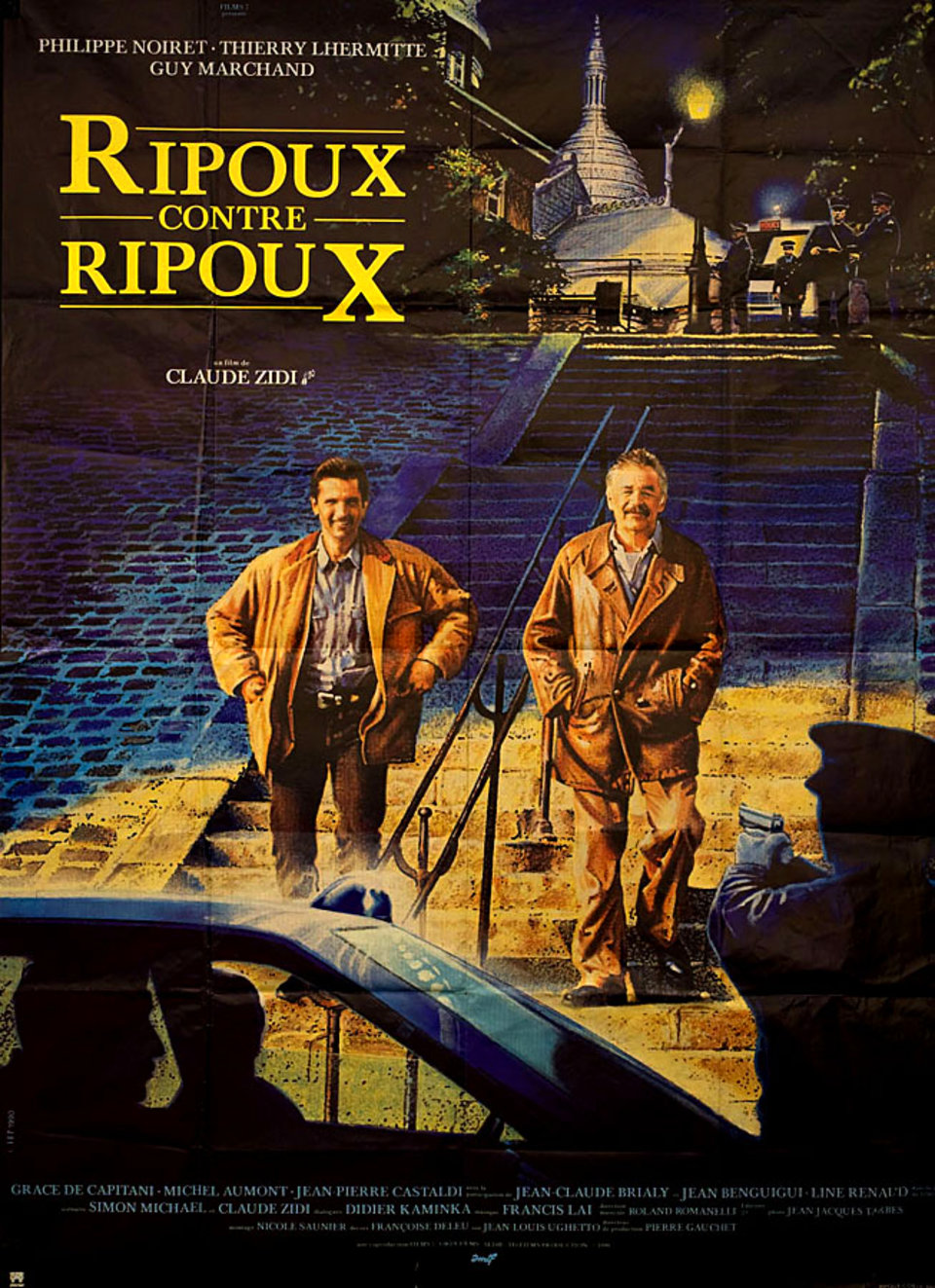 My New Partner II Original 1990 French Grande Movie Poster