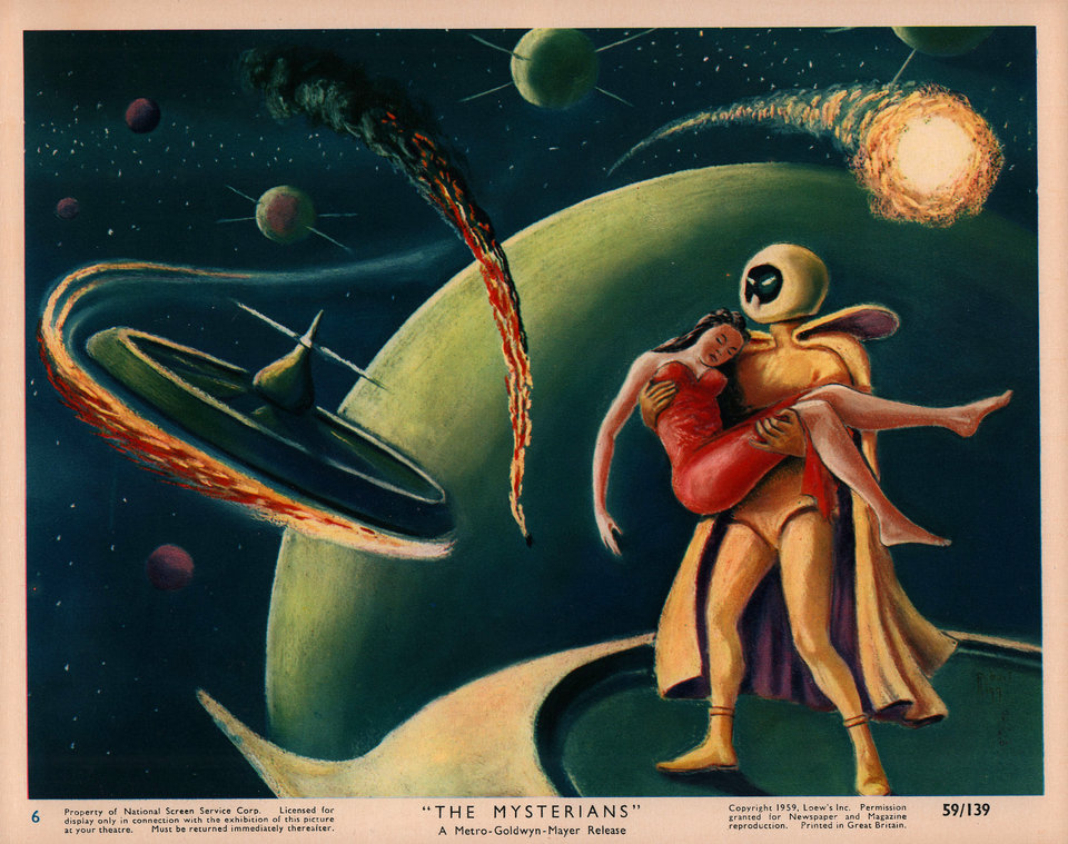 The Mysterians Original 1959 U.S. Color Photo