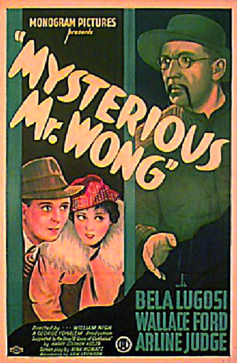 The Mysterious Mr. Wong Original 1935 U.S. One Sheet Movie Poster
