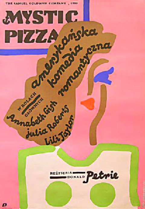 Mystic Pizza Original 1990 Polish B1 Movie Poster