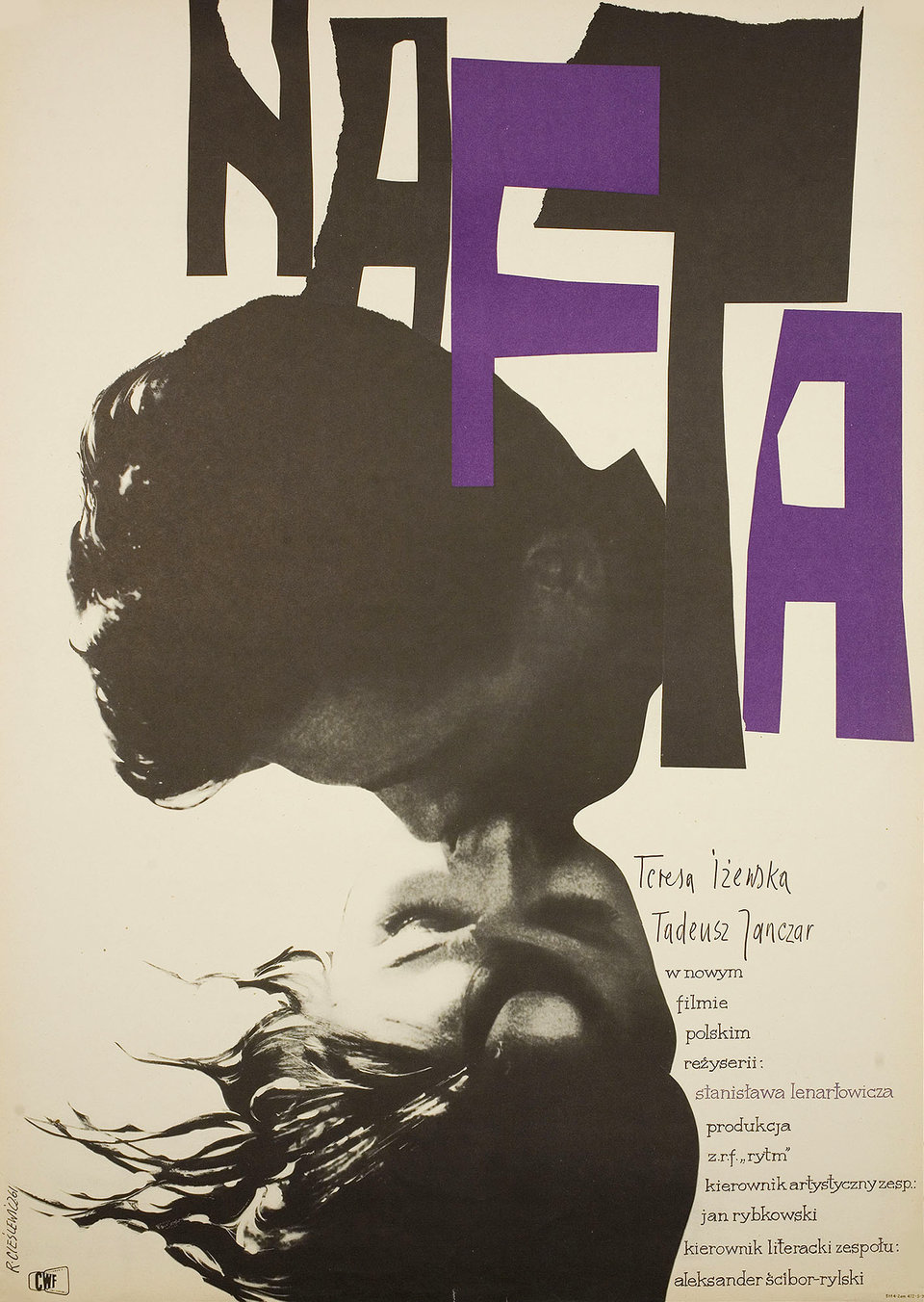 Nafta 1961 Polish A1 Poster