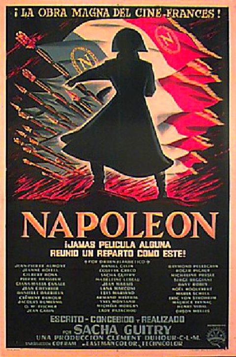Napoleon Original 1955 Argentine Movie Poster