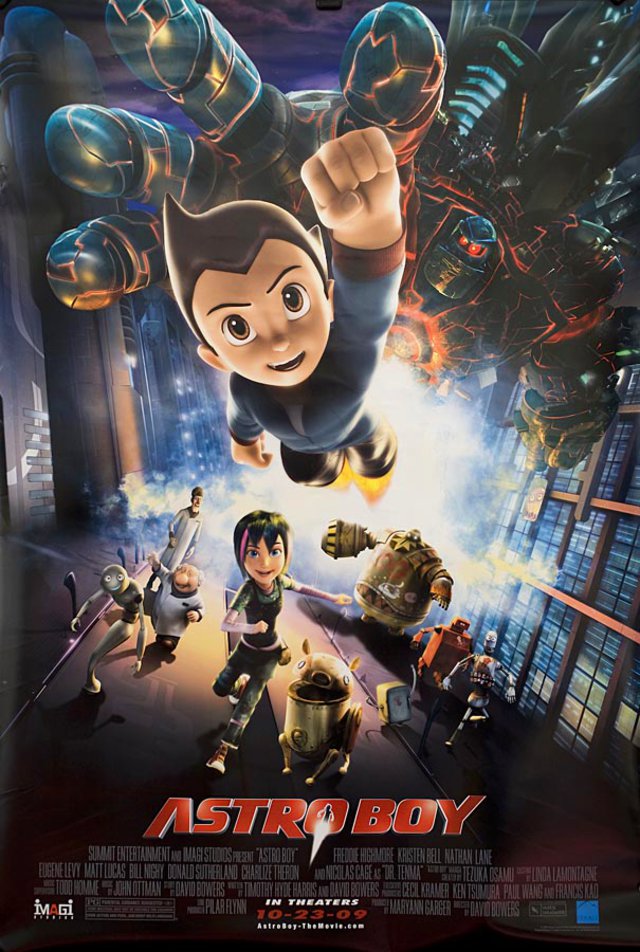 Astro Boy Original 2009 U.S. One Sheet Movie Poster