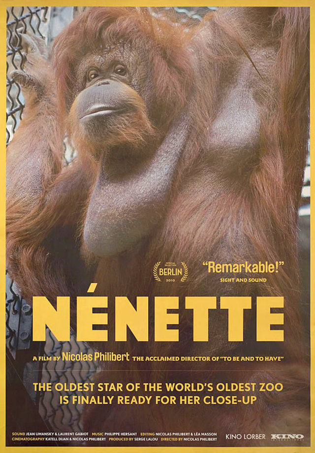 Nenette 2010 U.S. One Sheet Poster