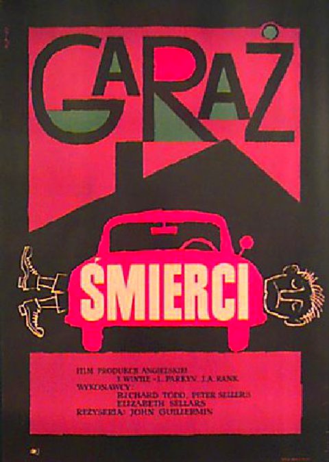Never Let Go 1962 Polish A1 Poster