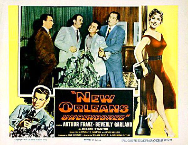 New Orleans Uncensored Original 1954 U.S. Scene Card