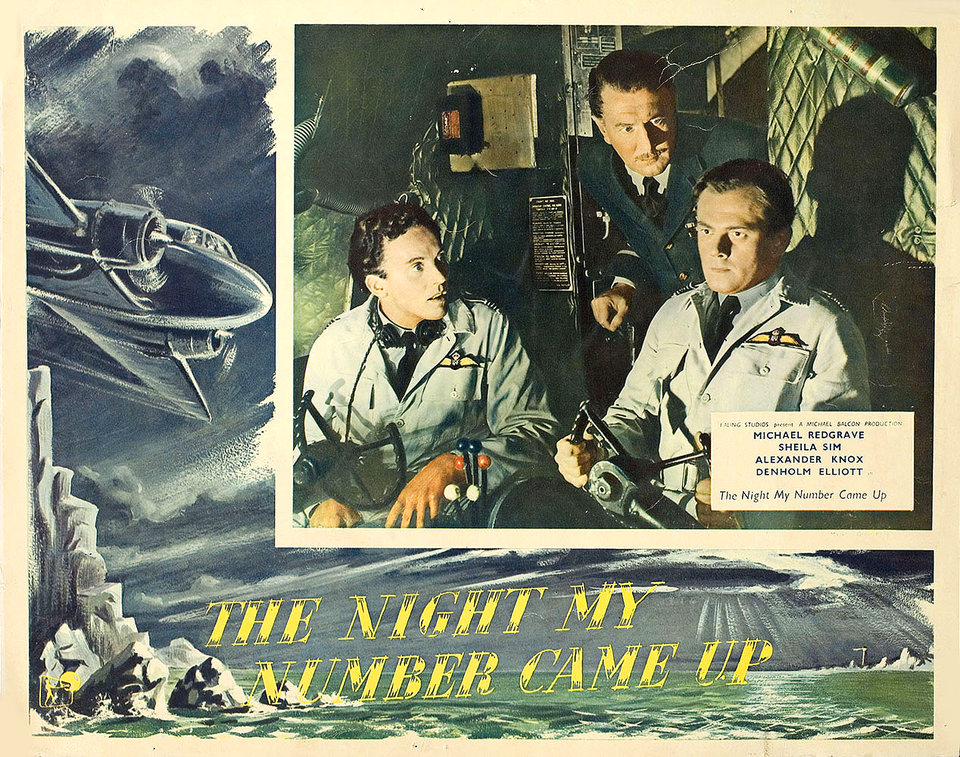The Night My Number Came Up Original 1955 British Scene Card