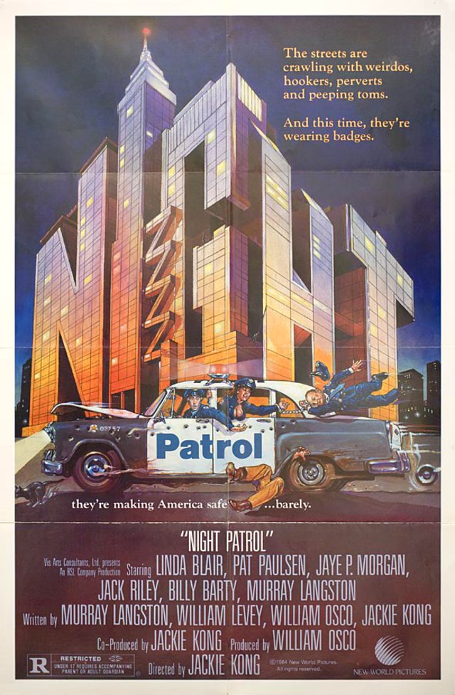 Night Patrol Original 1984 U.S. One Sheet Movie Poster