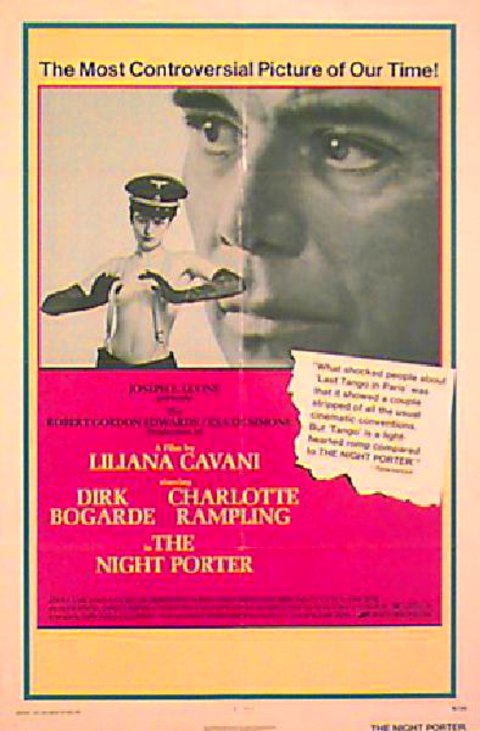 The Night Porter Original 1974 U.S. One Sheet Movie Poster