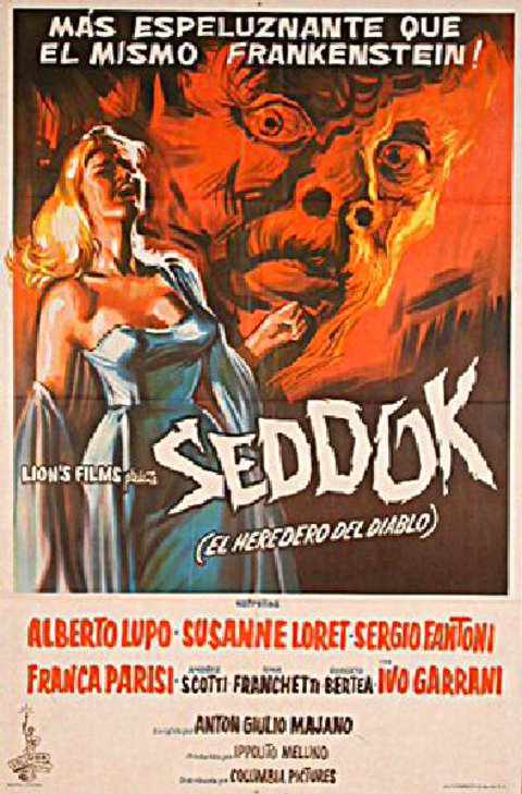 Atom Age Vampire Original 1963 Argentine Movie Poster