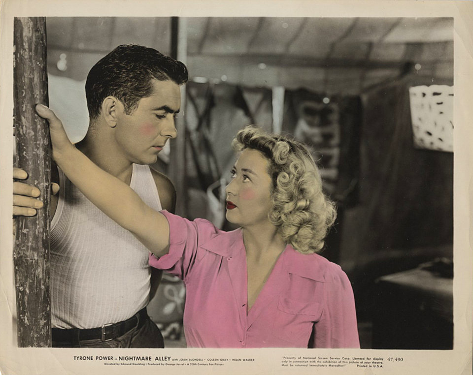 Nightmare Alley Original 1947 U.S. Color Photo