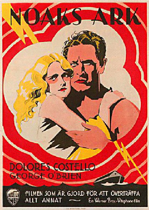 Noah's Ark Original 1929 Swedish B1 Movie Poster