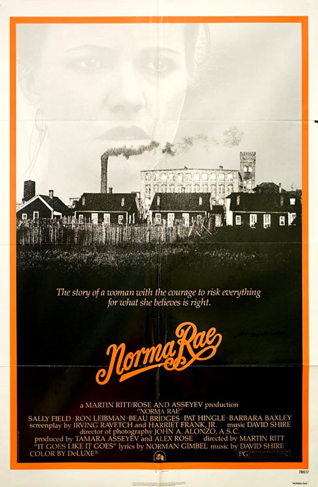 Norma Rae Original 1979 U.S. One Sheet Movie Poster