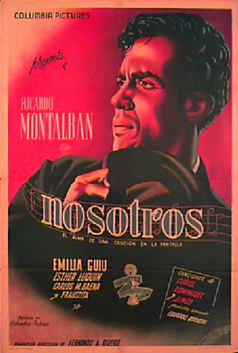 Nosotros Original 1945 Argentine Movie Poster