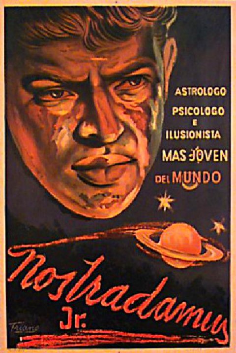 Nostradamus Jr. Original 1940s Argentine Poster