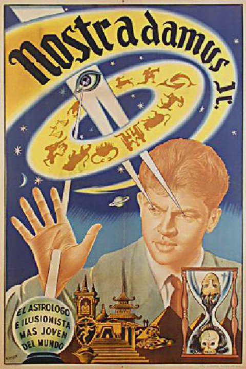 Nostradamus Jr. Original 1940s Argentine Poster