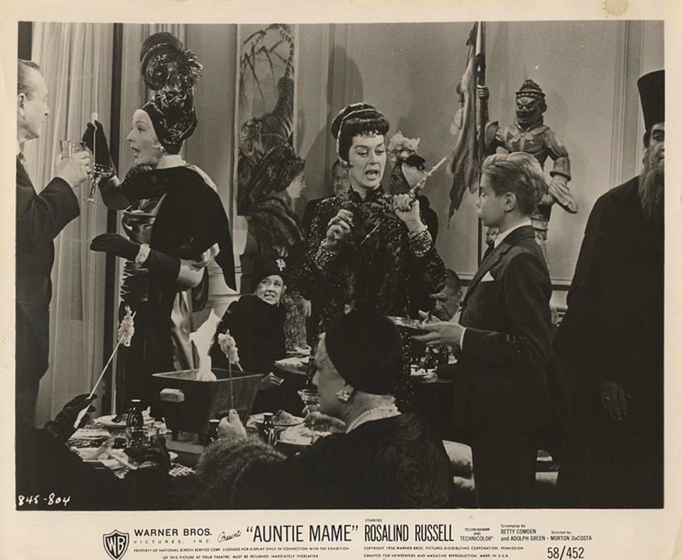 Auntie Mame Original 1958 U.S. Silver Gelatin Single-Weight Photo