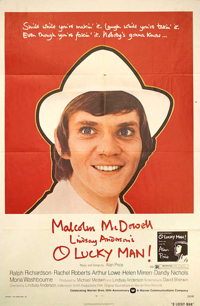 O Lucky Man! Original 1973 U.S. One Sheet Movie Poster Posteritati