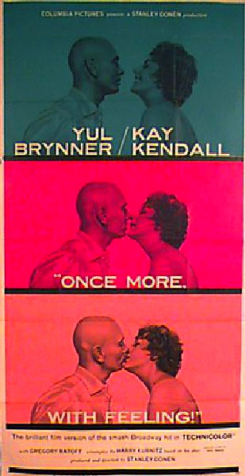 Once More, with Feeling! Original 1960 U.S. Three Sheet Movie Poster