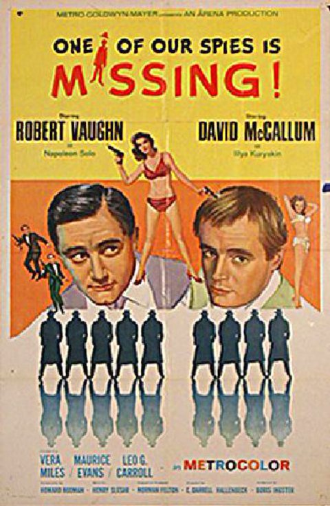 One of Our Spies Is Missing Original 1966 U.S. One Sheet Movie Poster