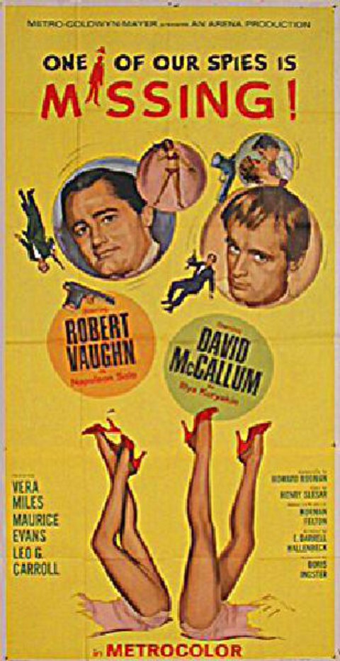 One of Our Spies Is Missing Original 1966 U.S. Three Sheet Movie Poster