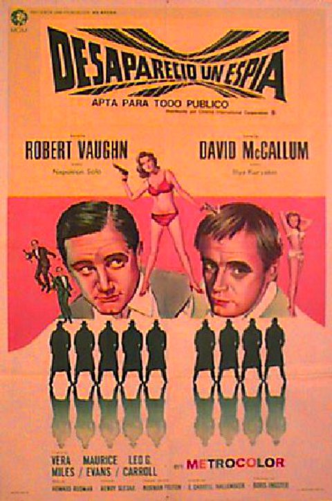 One of Our Spies Is Missing Original 1966 Argentine Movie Poster