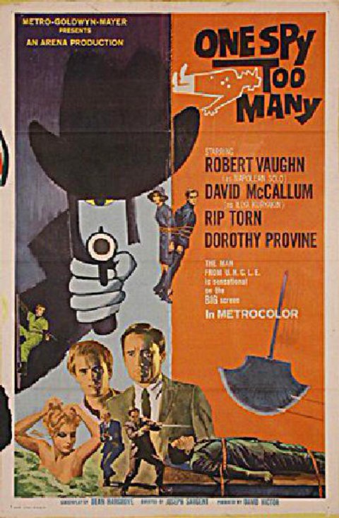 One Spy Too Many Original 1966 U.S. One Sheet Movie Poster