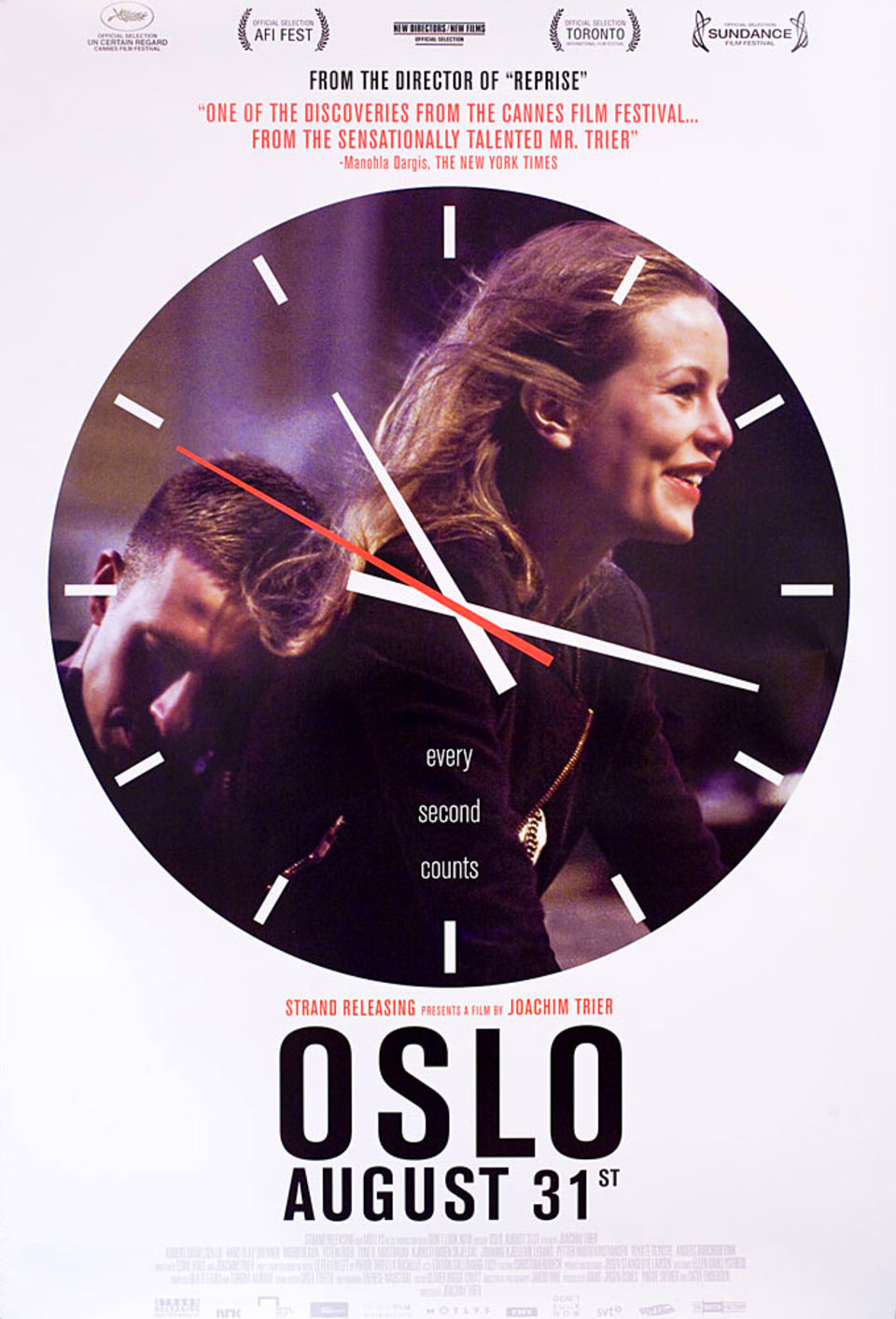 Oslo, August 31st 2011 U.S. One Sheet Poster