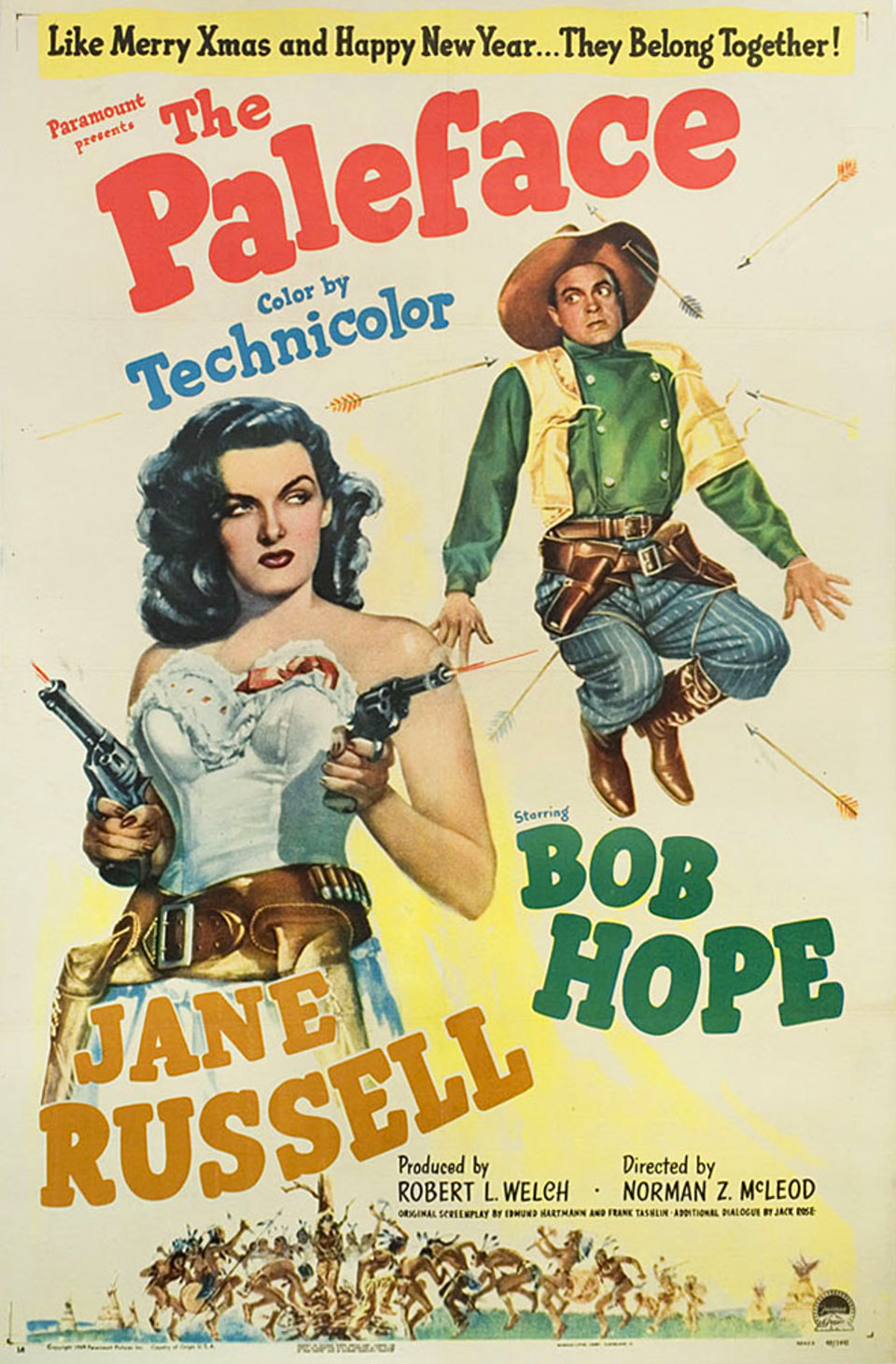The Paleface Original 1948 U.S. One Sheet Movie Poster