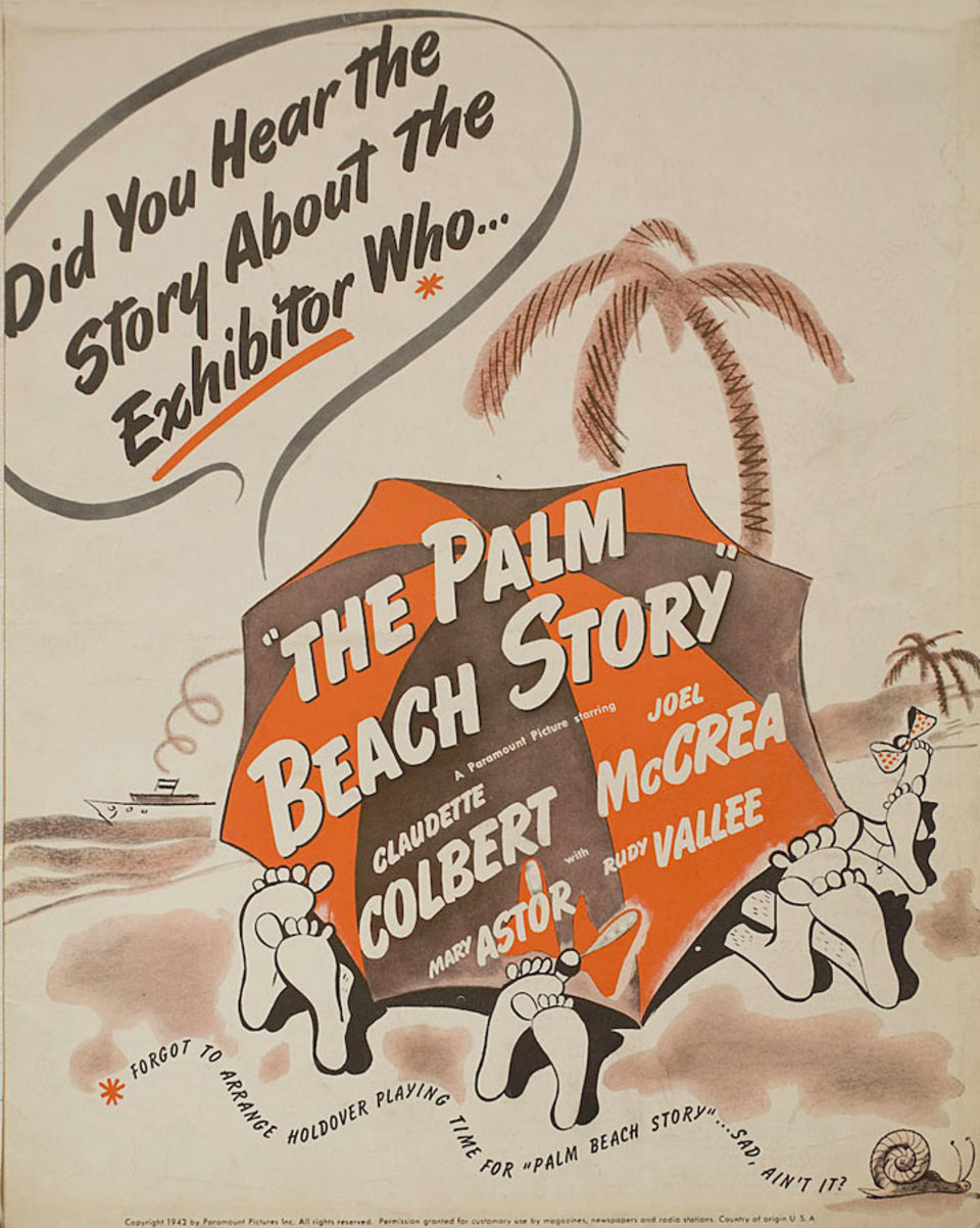 The Palm Beach Story 1942 U.S. Pressbook - Posteritati Movie Poster Gallery