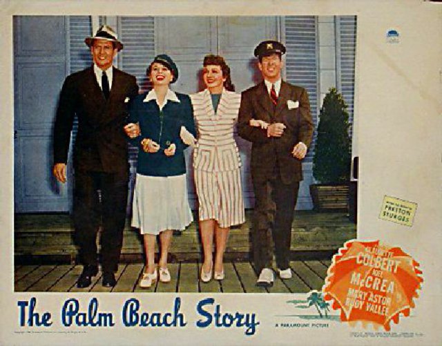 The Palm Beach Story Original 1942 U.S. Scene Card