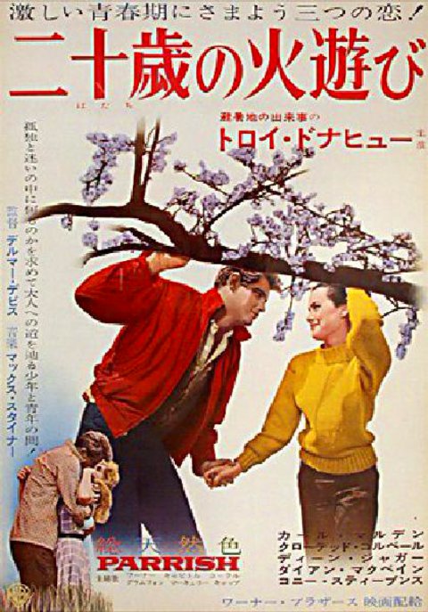 Parrish Original 1961 Japanese B2 Movie Poster