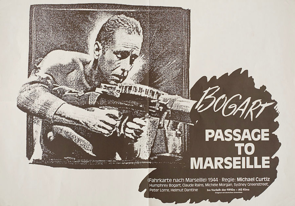 Passage to Marseille Original 1977 German A2 Movie Poster