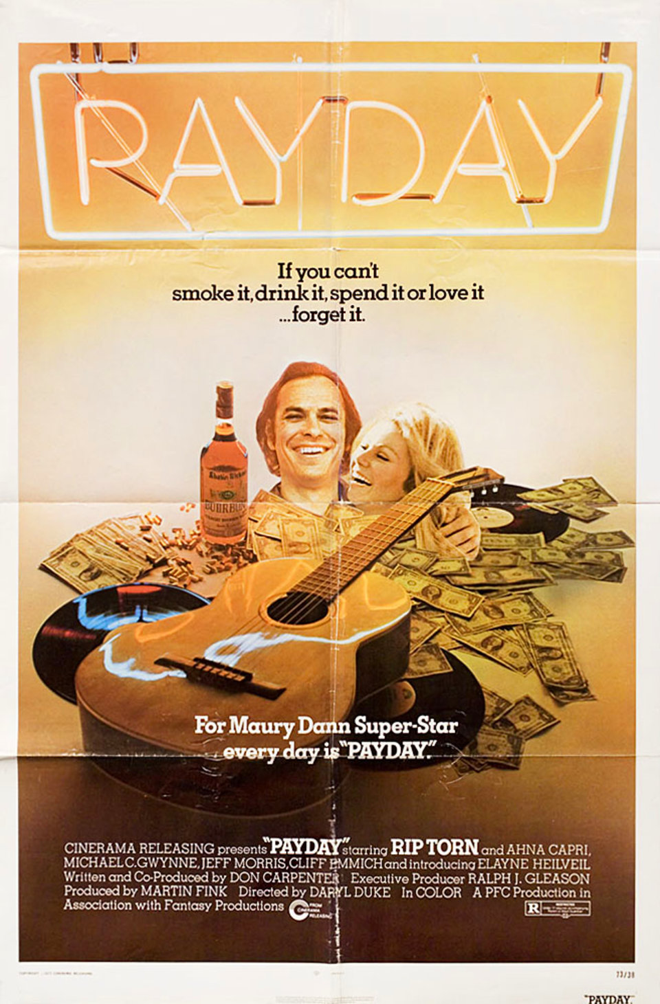 Payday 1973 U.S. One Sheet Poster