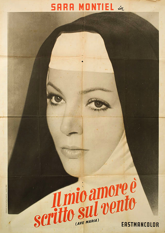 Pecado de amor Original 1962 Italian Due Foglio Movie Poster