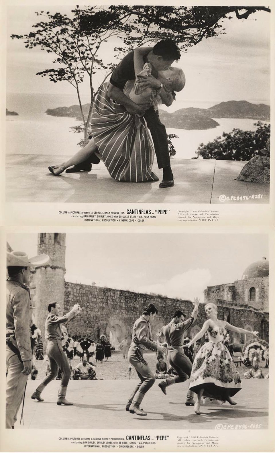 Pepe Original 1960 U.S. Silver Gelatin Single-Weight Photo Set of 8