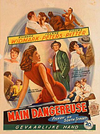 Pickup on South Street Original 1955 Belgian Movie Poster