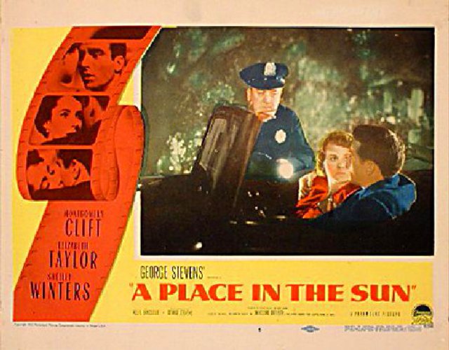 A Place in the Sun Original 1951 U.S. Scene Card