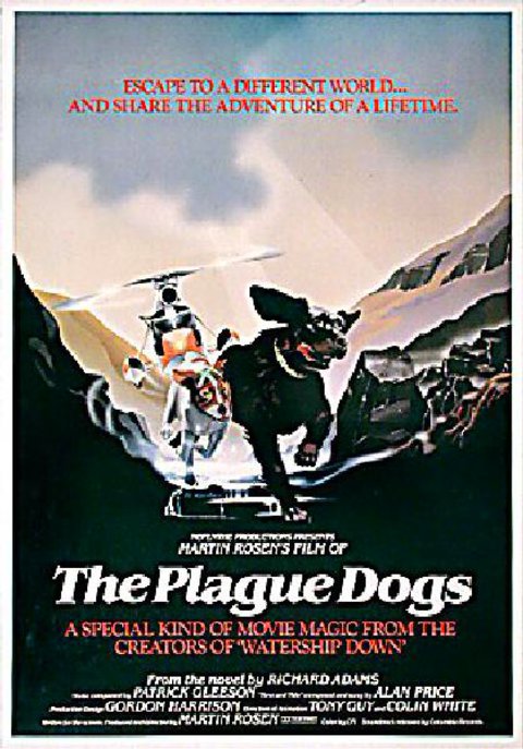 The Plague Dogs 1982 U.S. One Sheet Poster