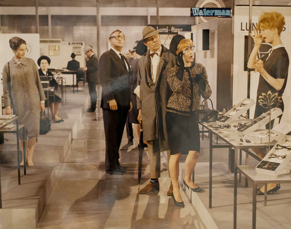 Playtime Original 1967 French Scene Card