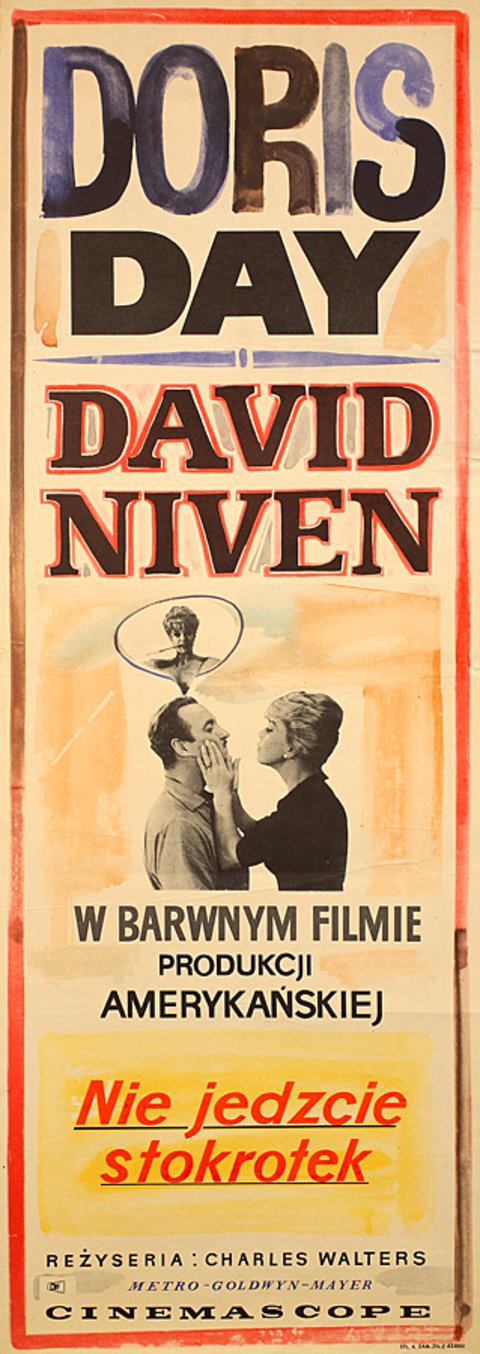 Please Don't Eat the Daisies Original 1964 Polish Movie Poster