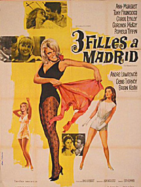 The Pleasure Seekers Original 1964 French Grande Movie Poster