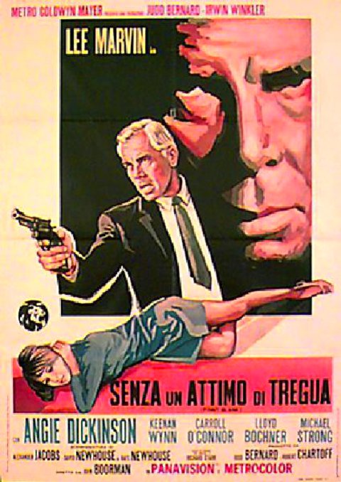 Point Blank Original R1970s Italian Due Foglio Movie Poster